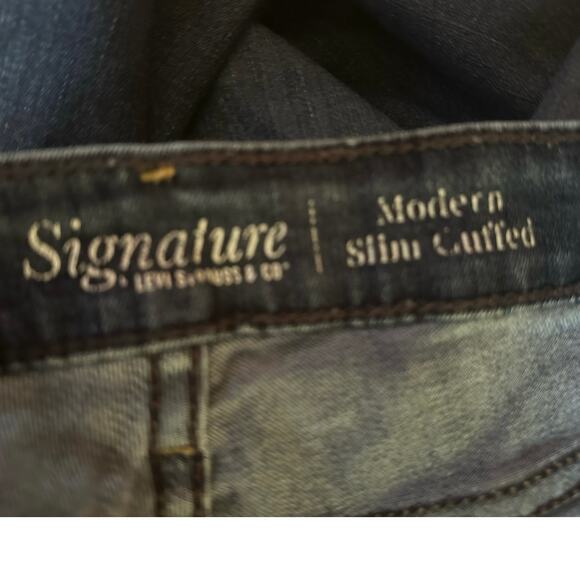 Levi’s Denim Slim & Cuffed Jeans Sz. 22 - Picture 6 of 7